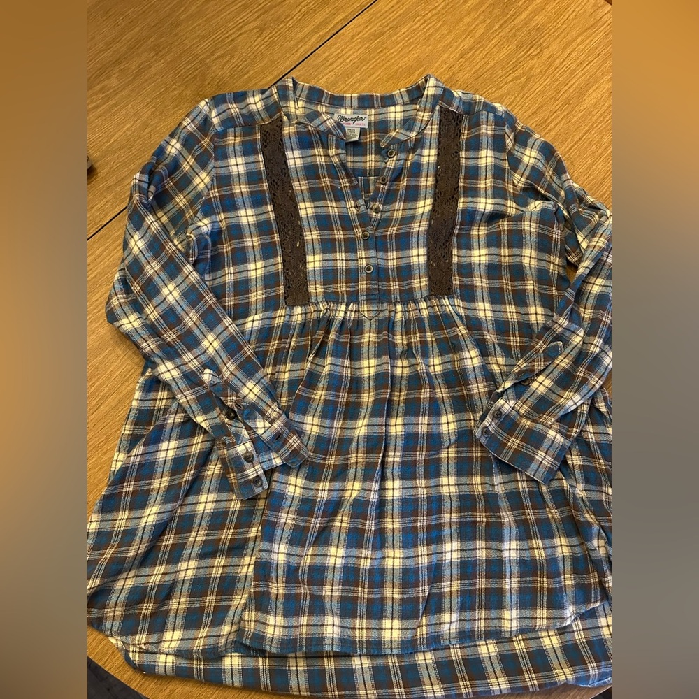 Wrangler Flannel T-shirt/Dress